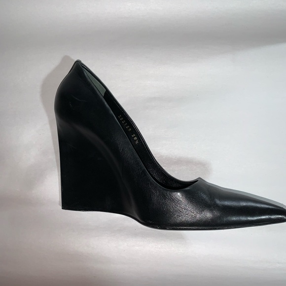 BALENCIAGA size 38.5 KNIFE wedge heel PUMPS - Picture 2 of 10